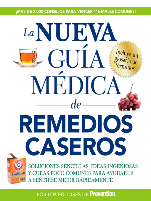 Title details for La nueva guía médica de remedios caseros by Editors Of Prevention Magazine - Available